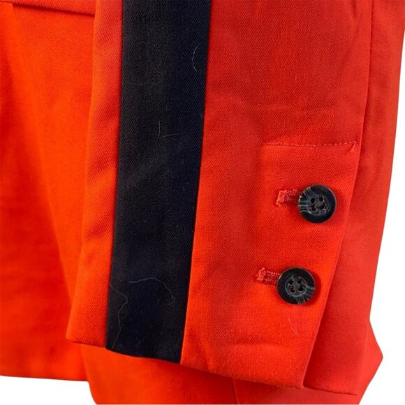 Wildfang Empower Blazer - Bold Orange/Black, Gender-Neutral, Urban Chic, NEW 1X - Picture 6 of 11